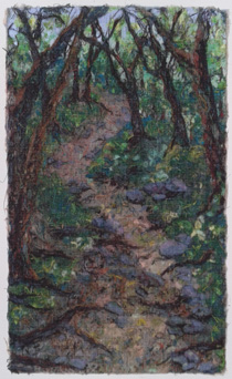 trail through woods
